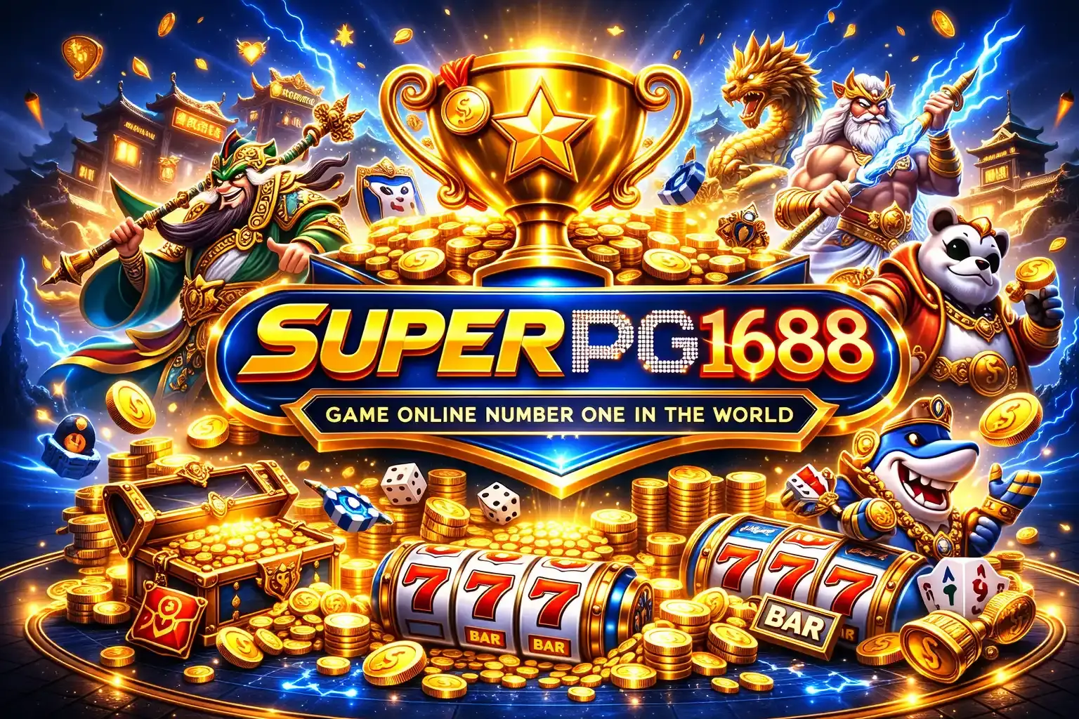 superpg1688 เกมสล็อต PG แตกง่าย โบนัสจัดเต็ม